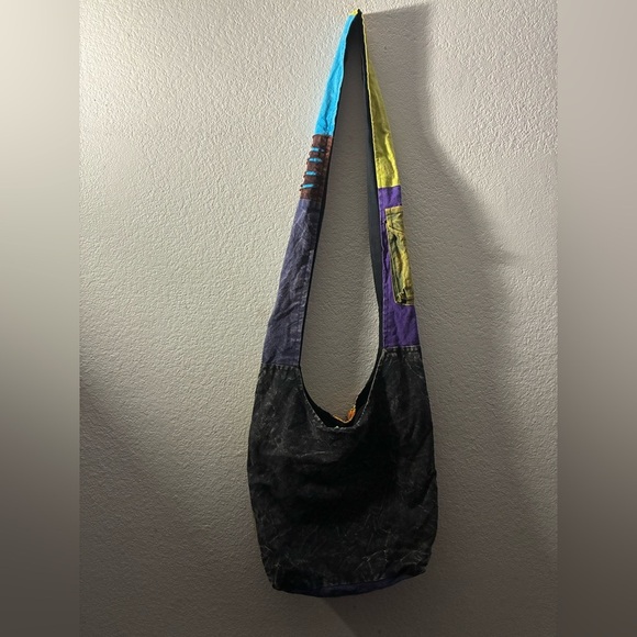 Colorful Boho Patchwork Crossbody Bag - Picture 3 of 13